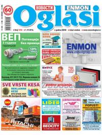 Novosti oglasi - broj 1418, 1. jun 2016.