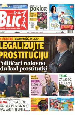 Blic - broj 6427, 3. jan 2015.