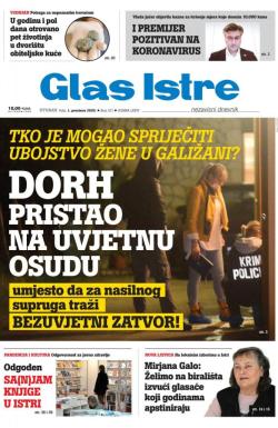 Glas Istre - broj 331, 1. dec 2020.