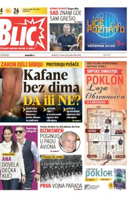 Blic - broj 6346, 12. okt 2014.