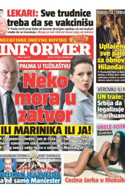 Informer - broj 2736, 21. apr 2021.