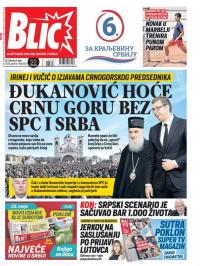 Blic - broj 8343, 21. maj 2020.