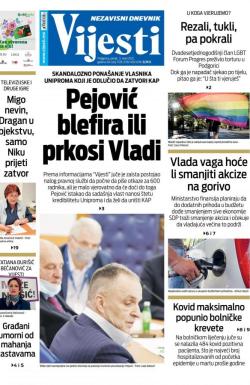 Vijesti - broj 8228, 5. mar 2021.