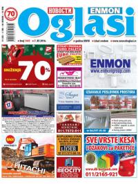 Novosti oglasi - broj 1445, 7. dec 2016.