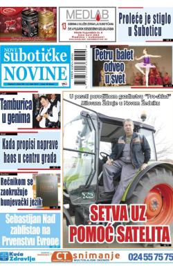 Nove Subotičke novine - broj 108, 22. mar 2019.