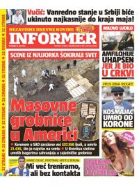 Informer - broj 2426, 13. apr 2020.