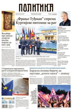 Politika - broj 39722, 2. jul 2024.