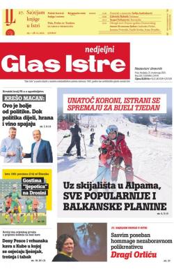 Glas Istre - broj 321, 21. nov 2021.