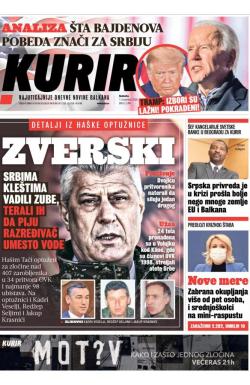 Kurir - broj 2418, 7. nov 2020.