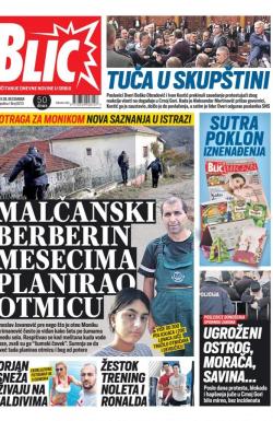 Blic - broj 8213, 28. dec 2019.