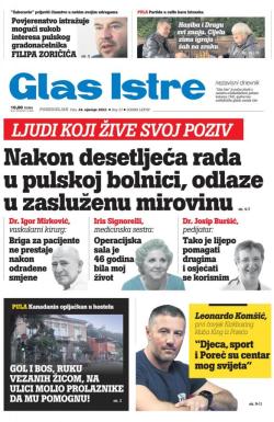 Glas Istre - broj 23, 24. jan 2022.