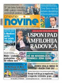 Dnevne novine - broj 2785, 15. sep 2020.