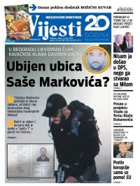 Vijesti - broj 7107, 3. jan 2018.