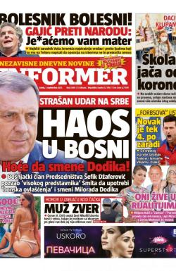 Informer - broj 2849, 1. sep 2021.