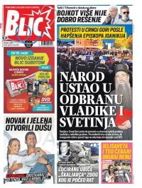 Blic - broj 8337, 15. maj 2020.