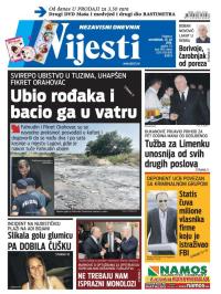 Vijesti - broj 6585, 25. jul 2016.