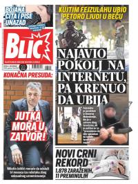 Blic - broj 8510, 4. nov 2020.