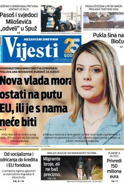 Vijesti - broj 8876, 26. dec 2022.