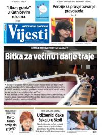 Vijesti - broj 8377, 6. avg 2021.