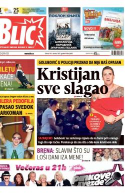 Blic - broj 6695, 3. okt 2015.