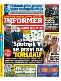 Informer - broj 2732, 16. apr 2021.